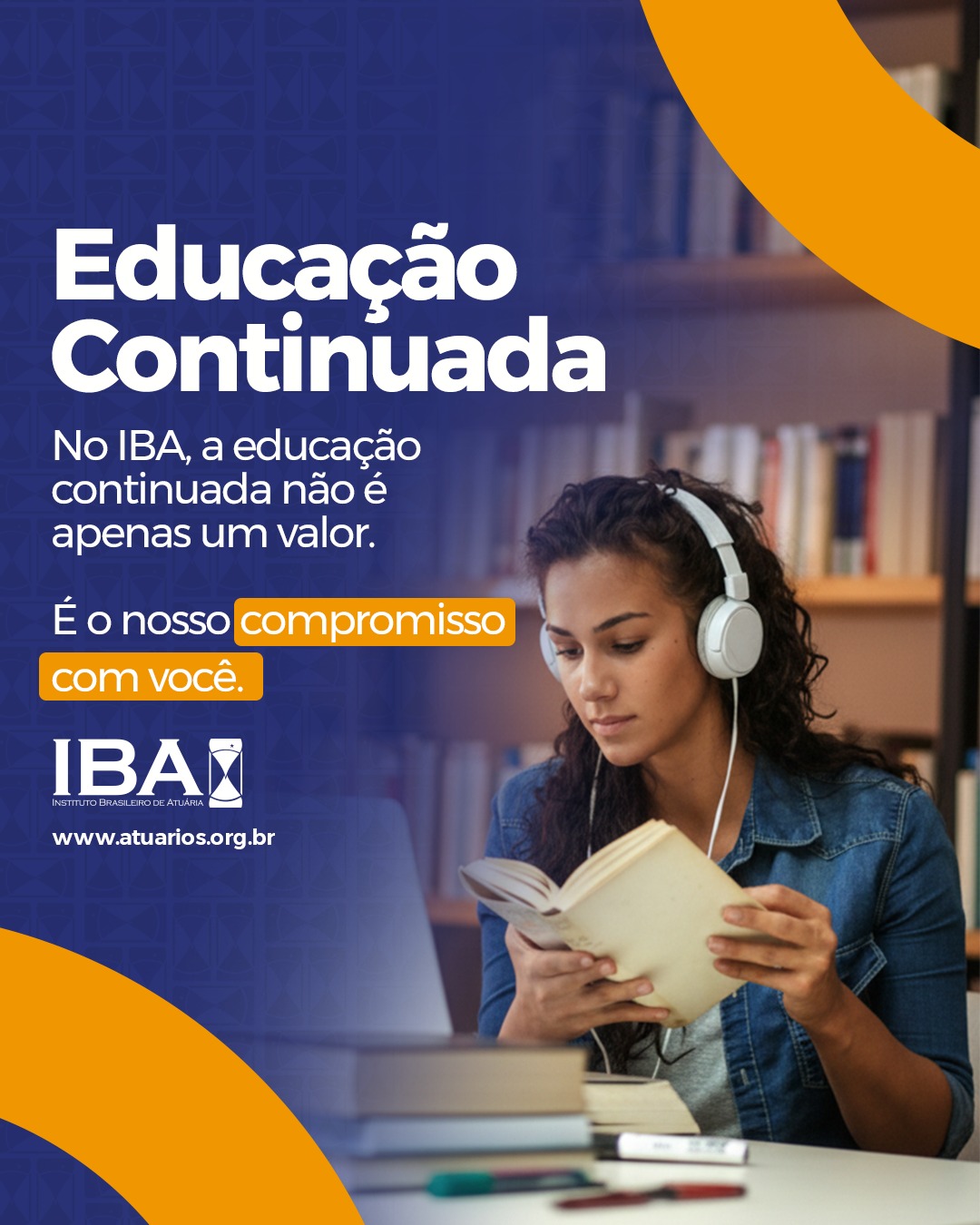 Educação que acompanha sua trajetória